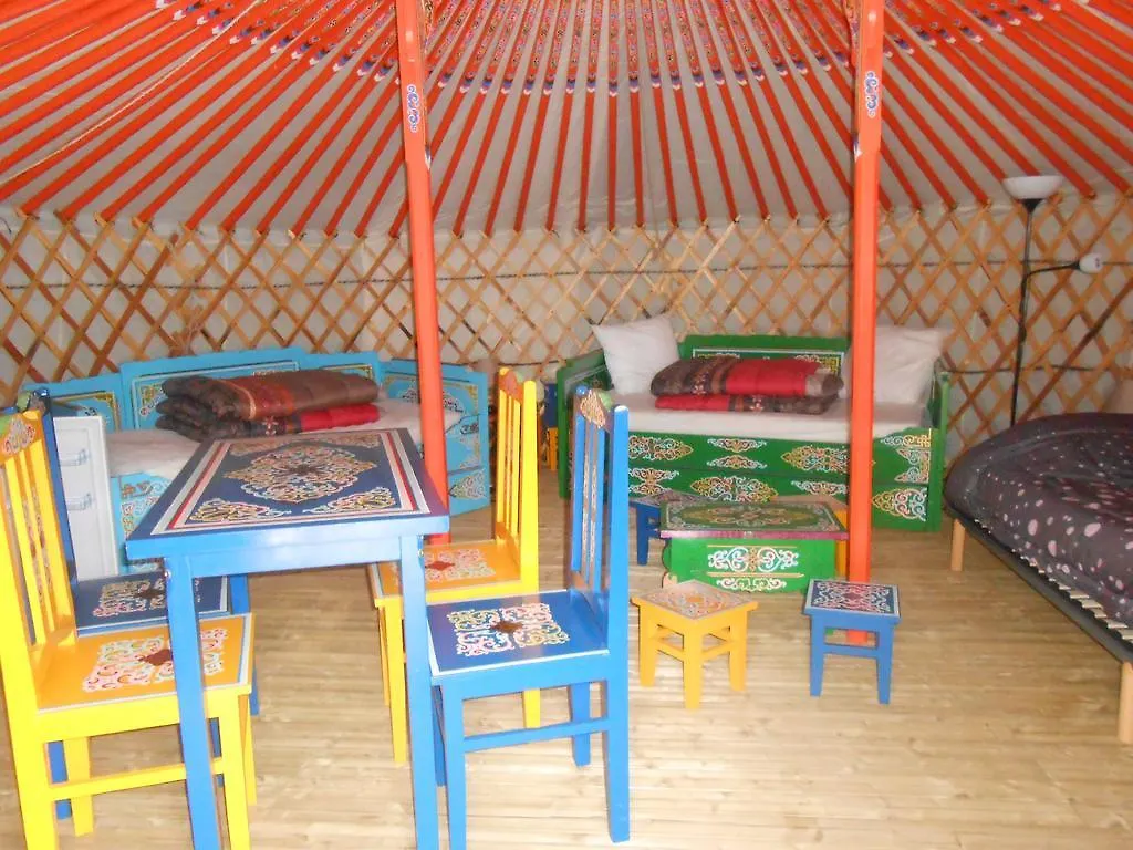 ** Campsite Camping Kerlaudy Mer Et Yourtes Plouenan France