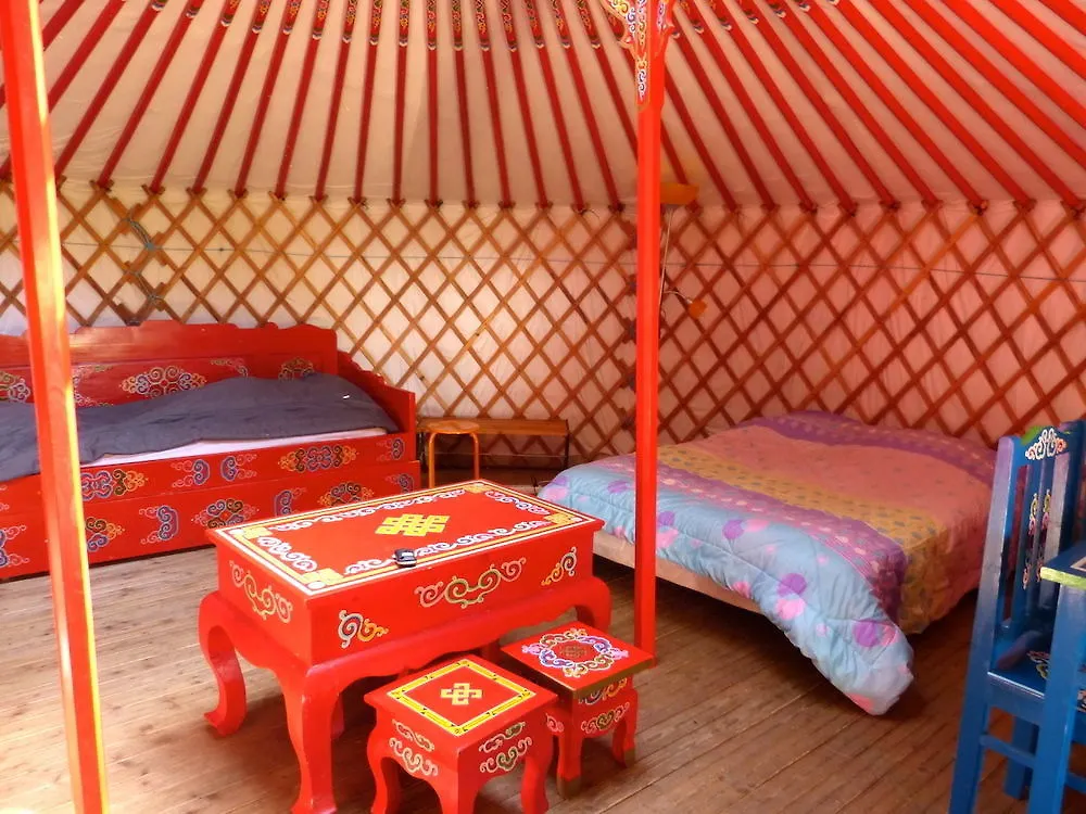 Camping Kerlaudy Mer Et Yourtes Plouenan Campsite
