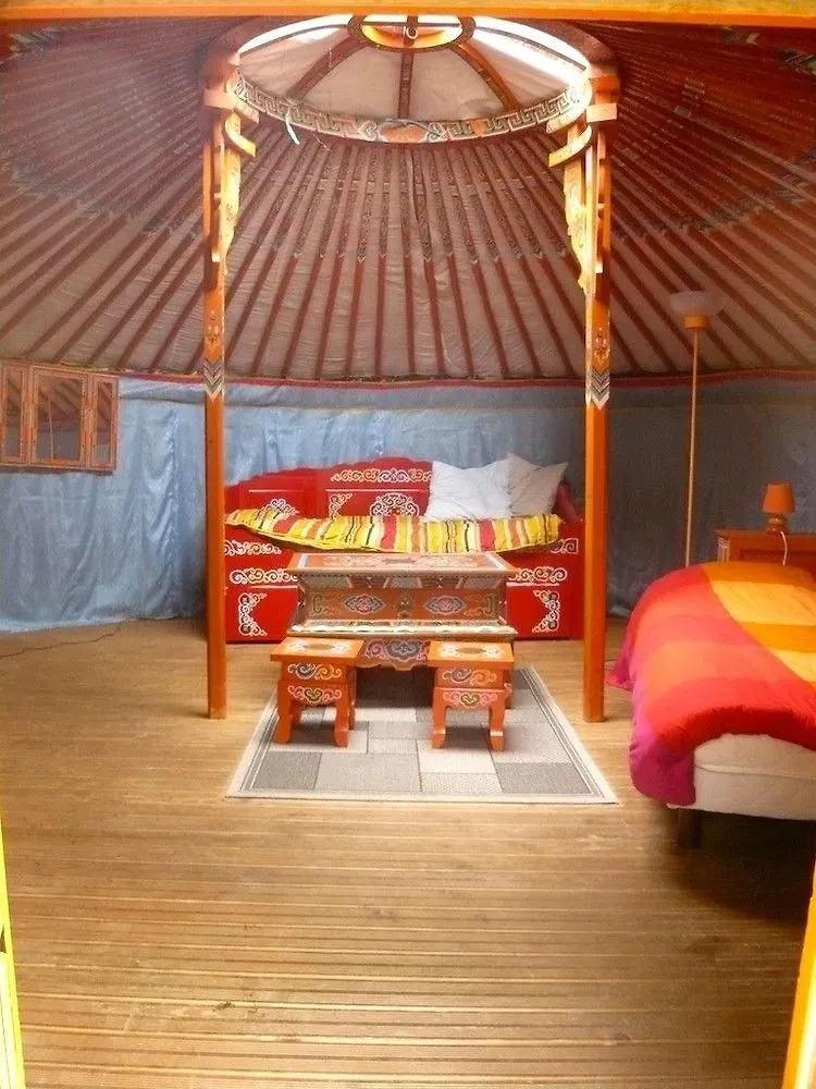 Campsite Camping Kerlaudy Mer Et Yourtes Plouenan